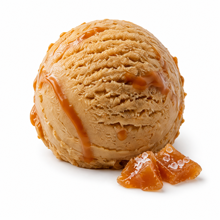 Viên kem Caramel muối